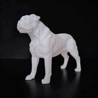 Figura Decorativa de Perro – American Bulldog - Imagen 2