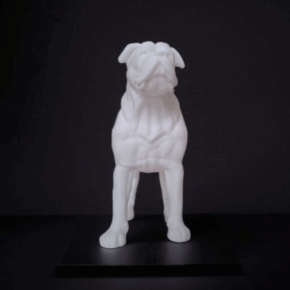 Figura Decorativa de Perro – American Bulldog - Imagen 3