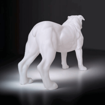 Figura Decorativa de Perro – American Bulldog - Imagen 9