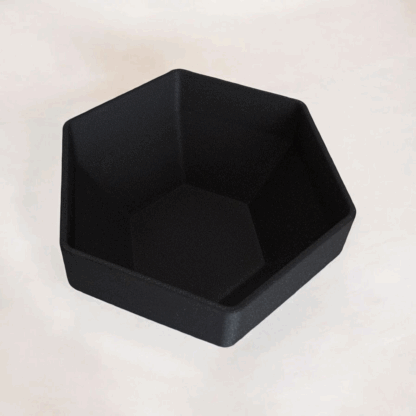 Bowl Hexagonal Moderno con Bordes Redondeados - Imagen 2