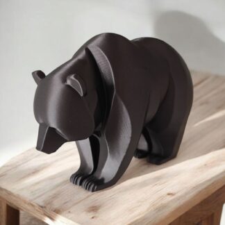 Escultura Oso Minimalista Contemplativo