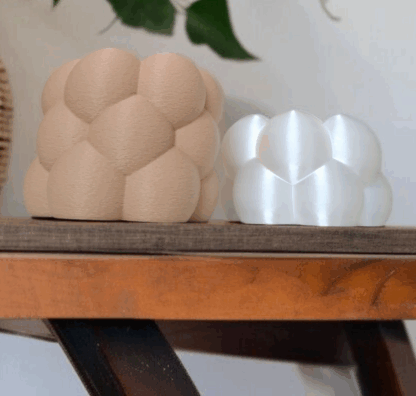 Set de Porta Velas Burbuja (2 unidades) - Imagen 5