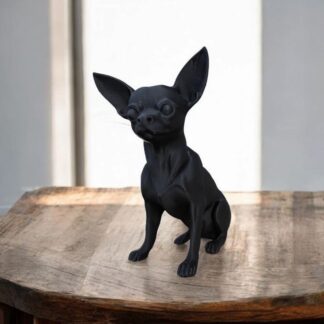 Chimini – Escultura Minimalista de Chihuahua
