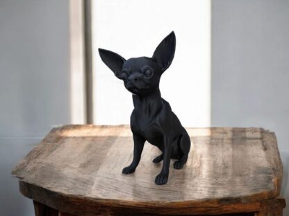 Chimini – Escultura Minimalista de Chihuahua