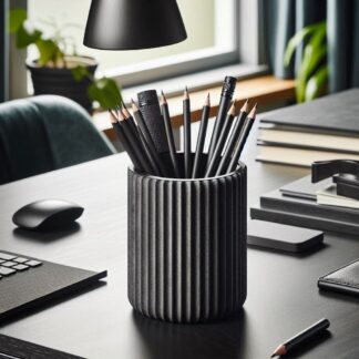 Portalápices Acanalado Estilo Clásico-Modern