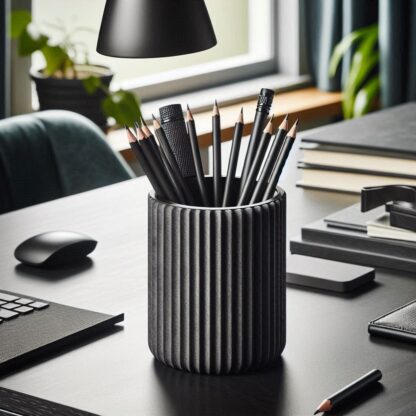 Portalápices Acanalado Estilo Clásico-Modern