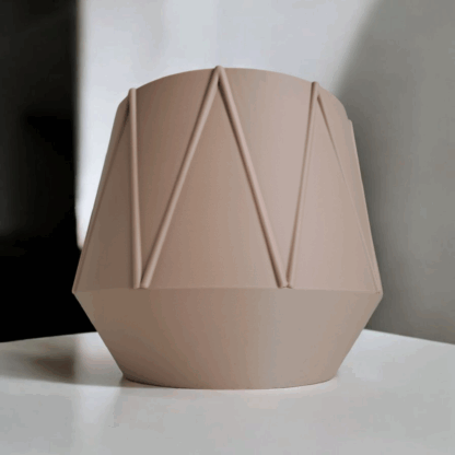 Maceta Geométrica DúoCono – Estilo Contemporáneo - Imagen 6