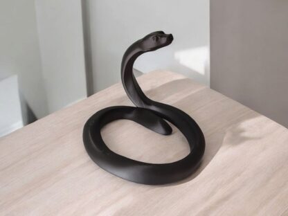 Escultura Serpiente Minimalista - Imagen 2