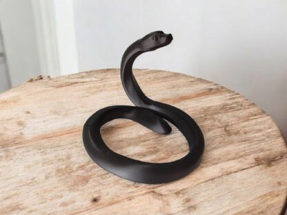 Escultura Serpiente Minimalista - Imagen 3
