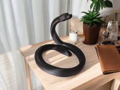 Escultura Serpiente Minimalista - Imagen 5