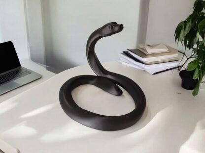 Escultura Serpiente Minimalista - Imagen 7