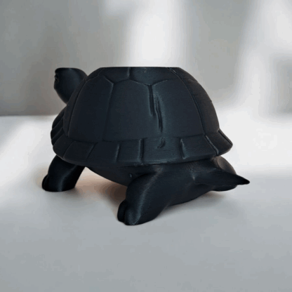Maceta Tortuga Realista Decorativa - Imagen 2