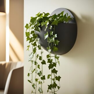 Maceta Esférica de Pared – Diseño Moderno