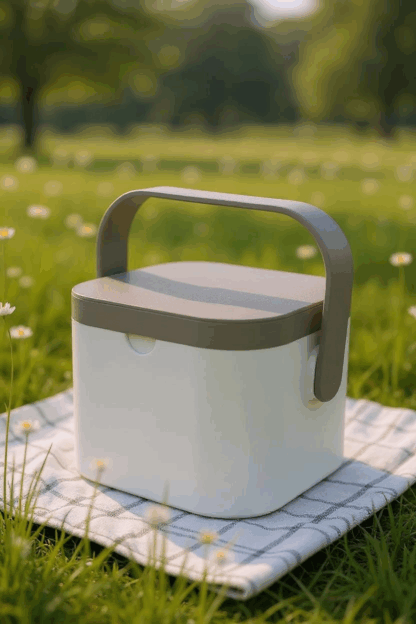 Nevera Portátil 3D para 4 Latas | Enfriador Congelable - Imagen 4