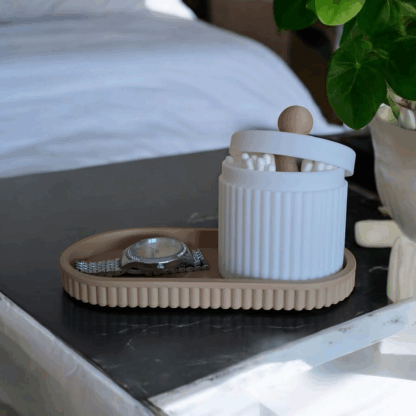 DuoRib – Set Organizador Moderno para Baño y Joyas - Imagen 2