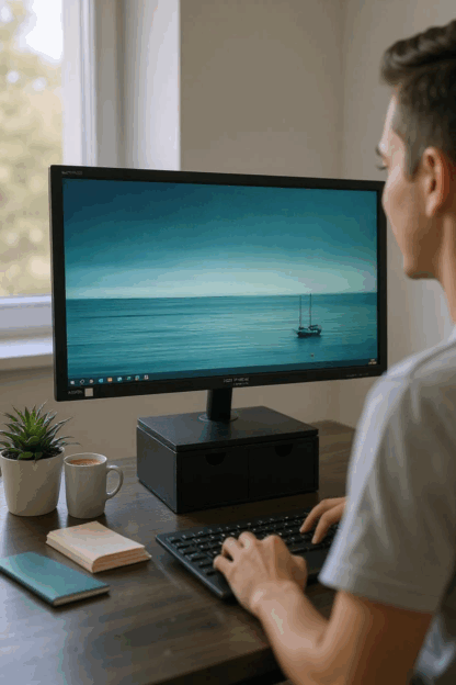 Monitor Riser con Cajones - Imagen 8