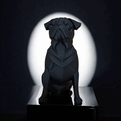 PuggieArte – Escultura Moderna de Carlino Minimalista - Imagen 2