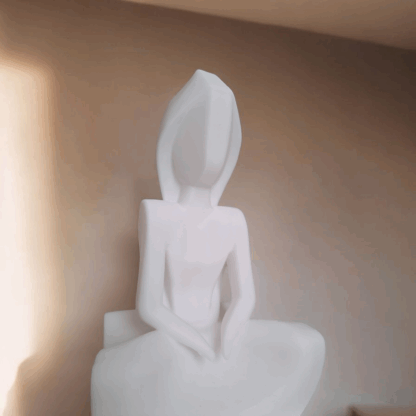Escultura “Mujer en Silencio” – Inspiración Minimalista - Imagen 4